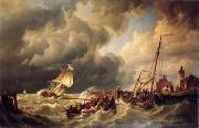 unknow artist Seascape, boats, ships and warships.95 china oil painting artist